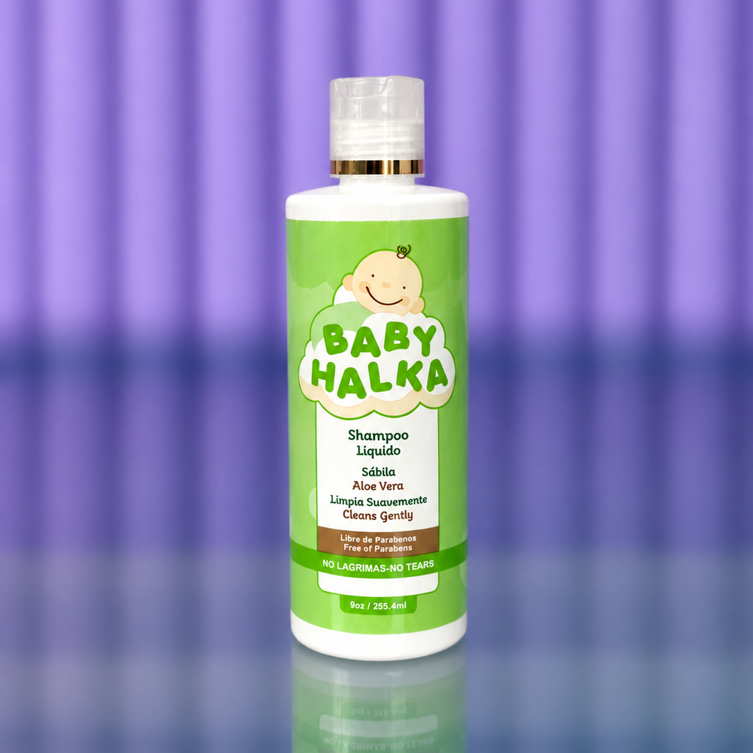 Baby Halka Shampoo Líquido – Sábila & Aloe Vera