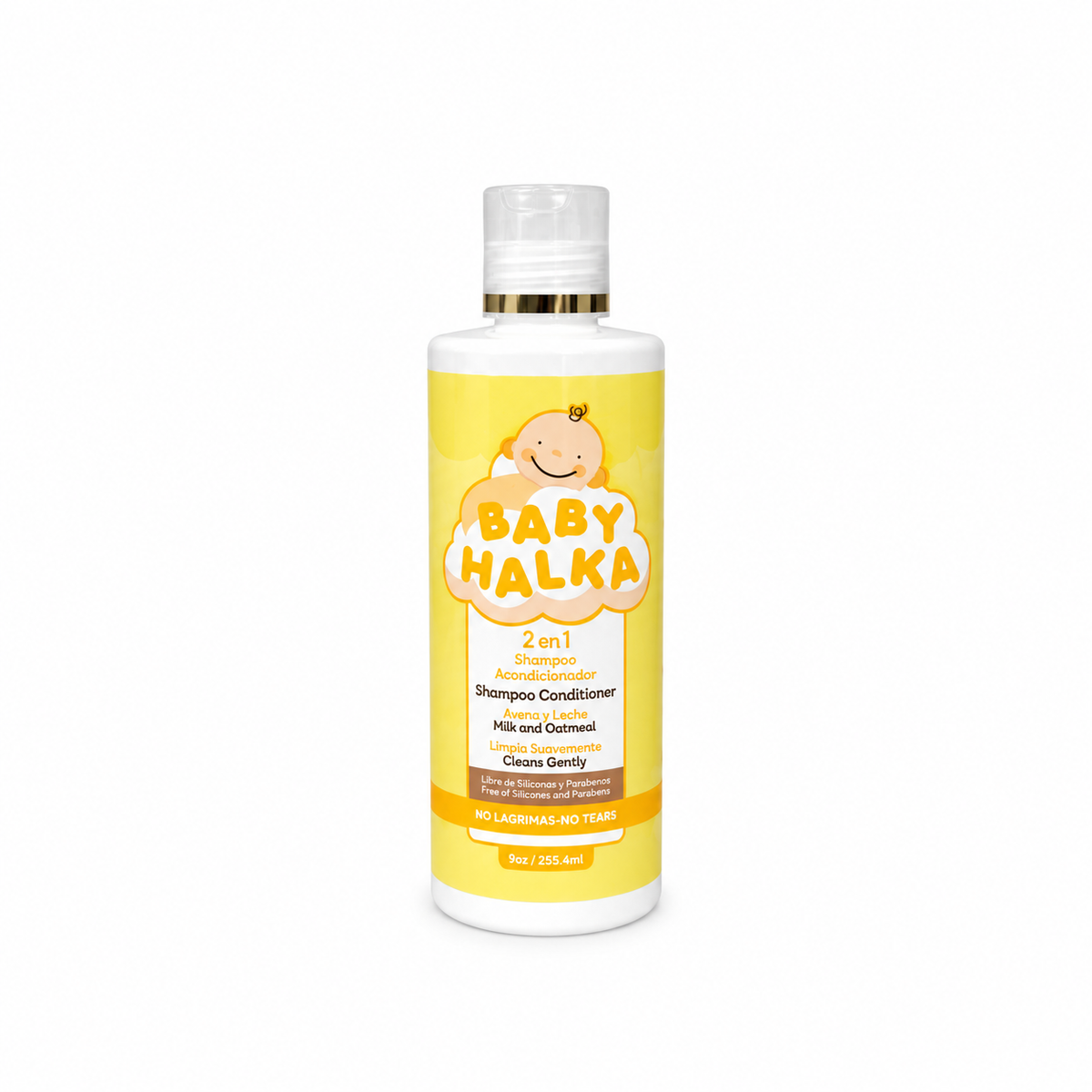 Baby Halka 2 en 1 – Shampoo + Acondicionador Avena y Leche