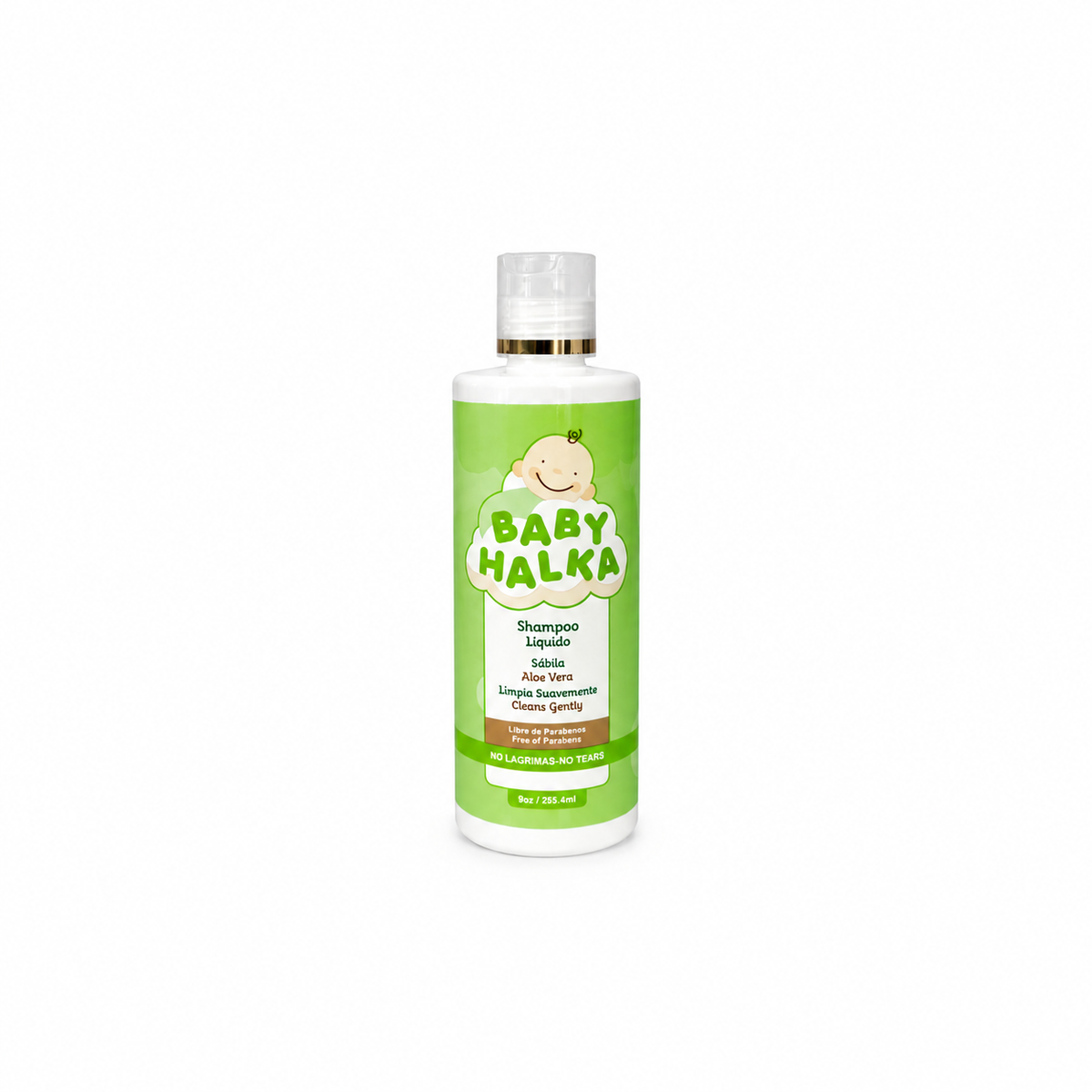 Baby Halka Shampoo Líquido – Sábila & Aloe Vera