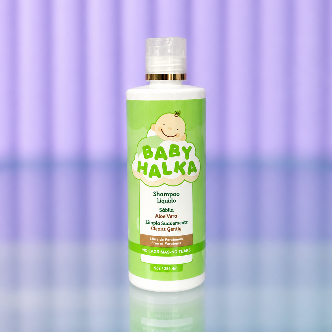 Baby Halka Shampoo Líquido – Sábila & Aloe Vera