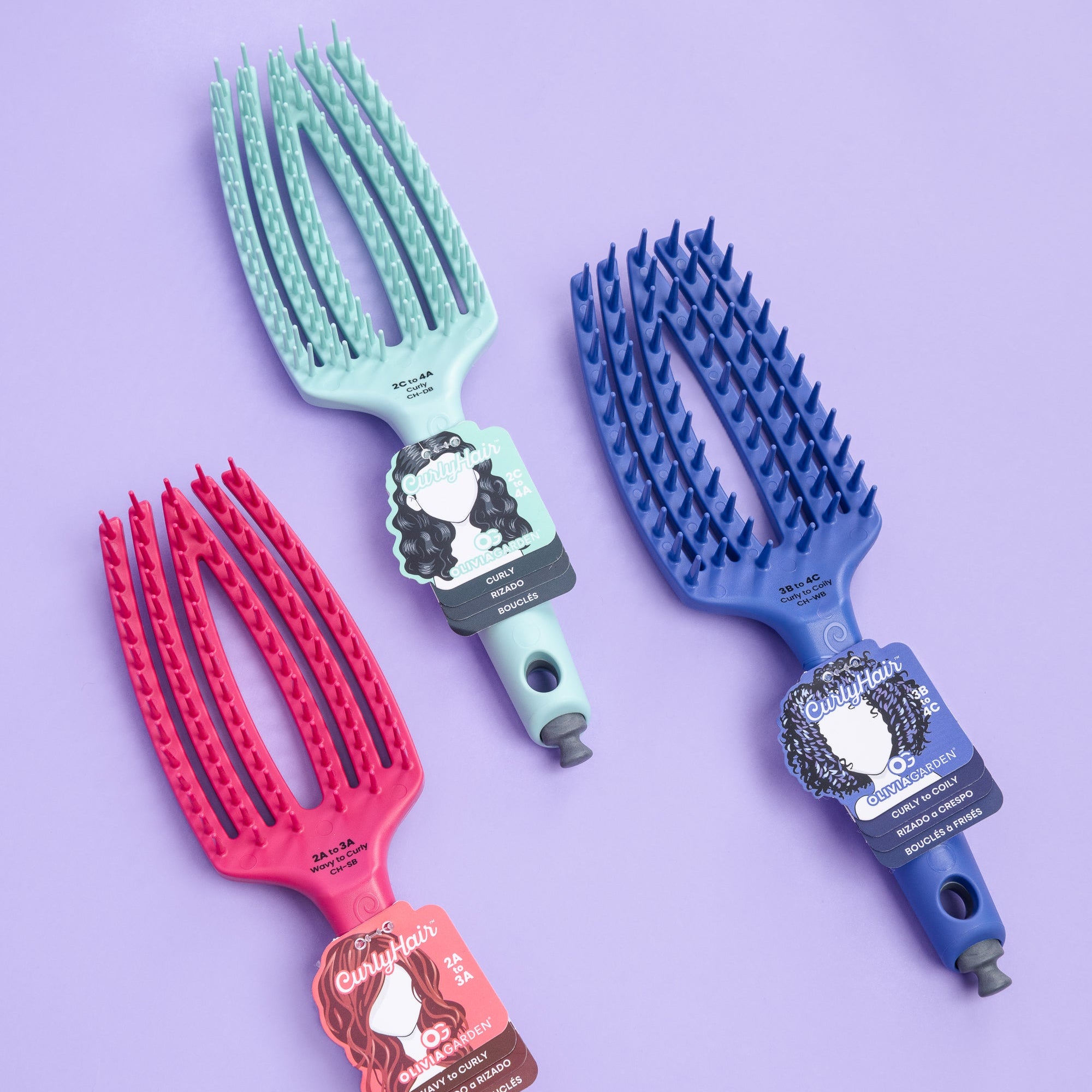 Cepillo Rizos Olivia Garden