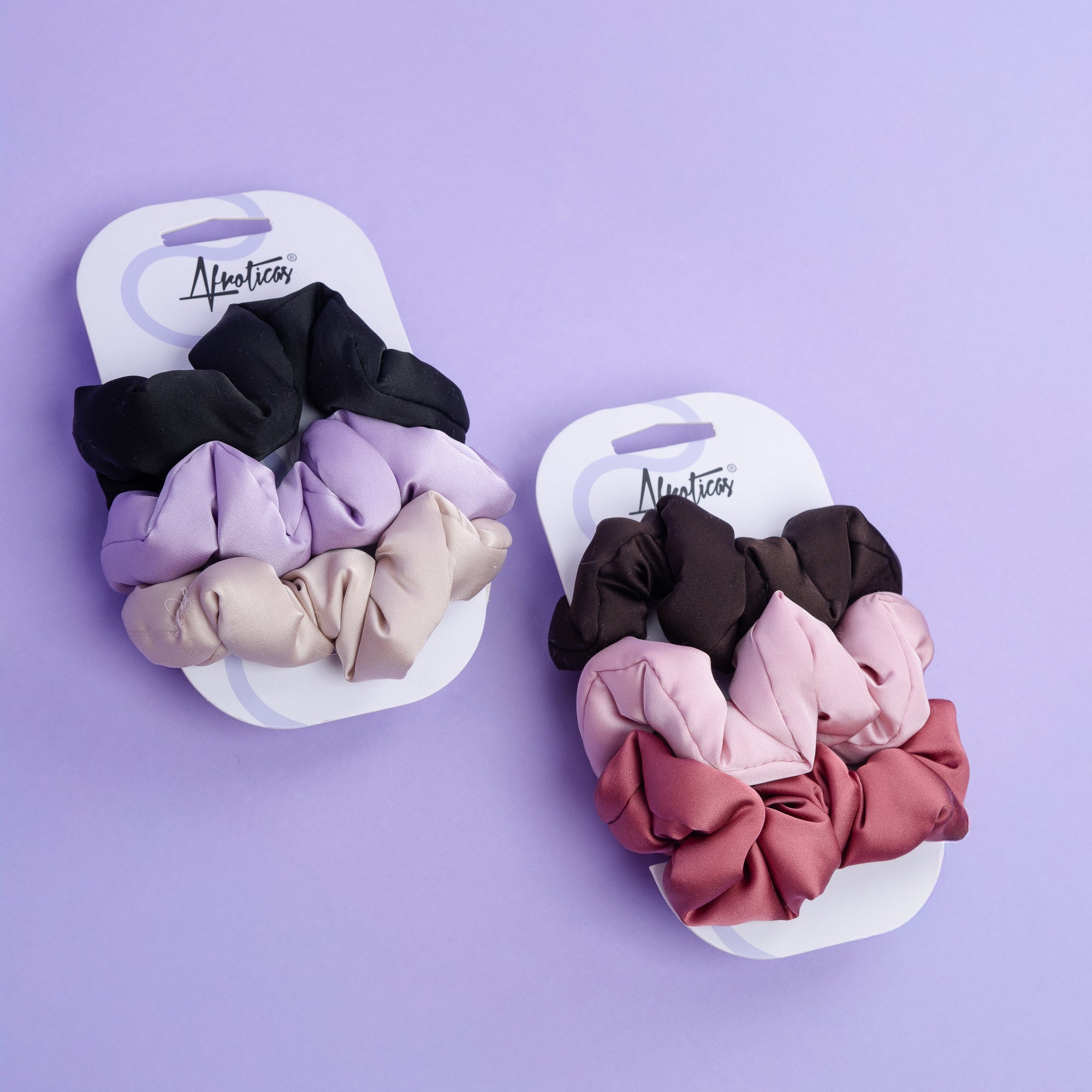 Fluffy Scrunchies LILA