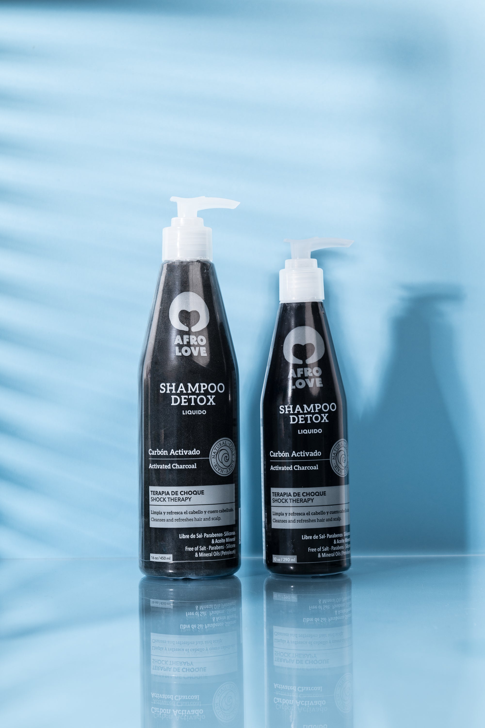 Shampoo Detox Carbón Activado Afro Love